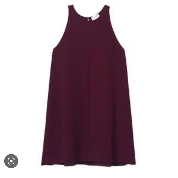 Wilfred Le Fou Trompette Dress- Maroon - Picture 1 of 6